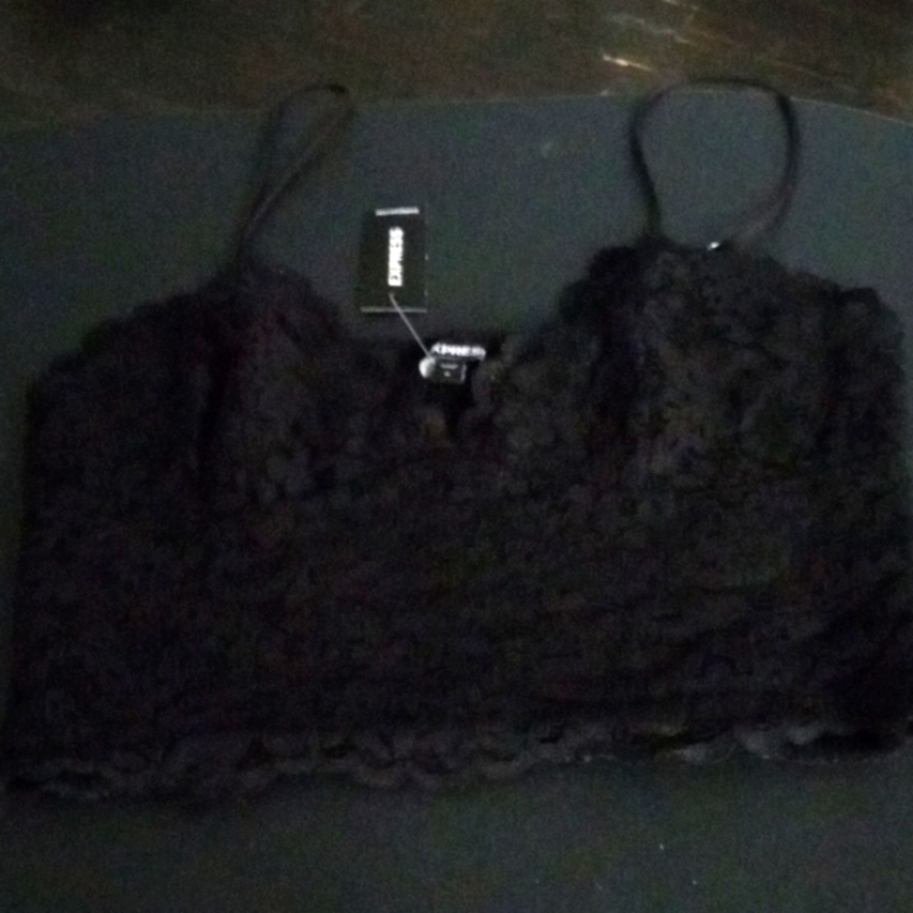 Express lace tube top